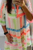 Bohemian Smock Dress