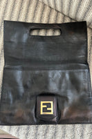 Fendi Leather Clutch Bag