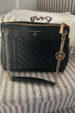 Michael Kors Black Leather Bag