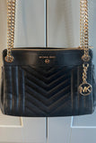 Michael Kors Black Leather Bag