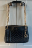 Michael Kors Black Leather Bag