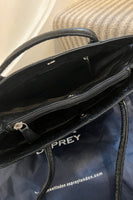 Osprey London Black Croc Leather Bag