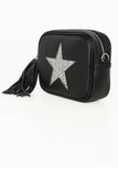Leather Star Crossbody Bag