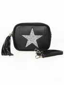 Leather Star Crossbody Bag