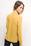Mustard Fitted Blouse - My Fairytale Wardrobe Chelmsford